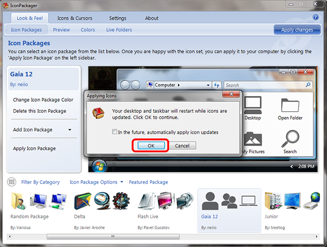 Як завантажити і встановити іконки для Windows 7 безкоштовно?