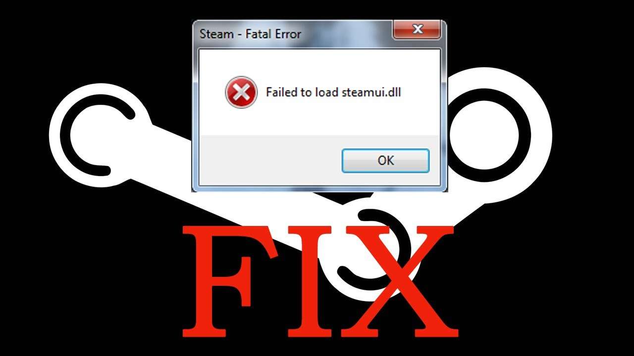 Виправляємо помилку failed to load steamui.dll — 100% вирішення проблеми
