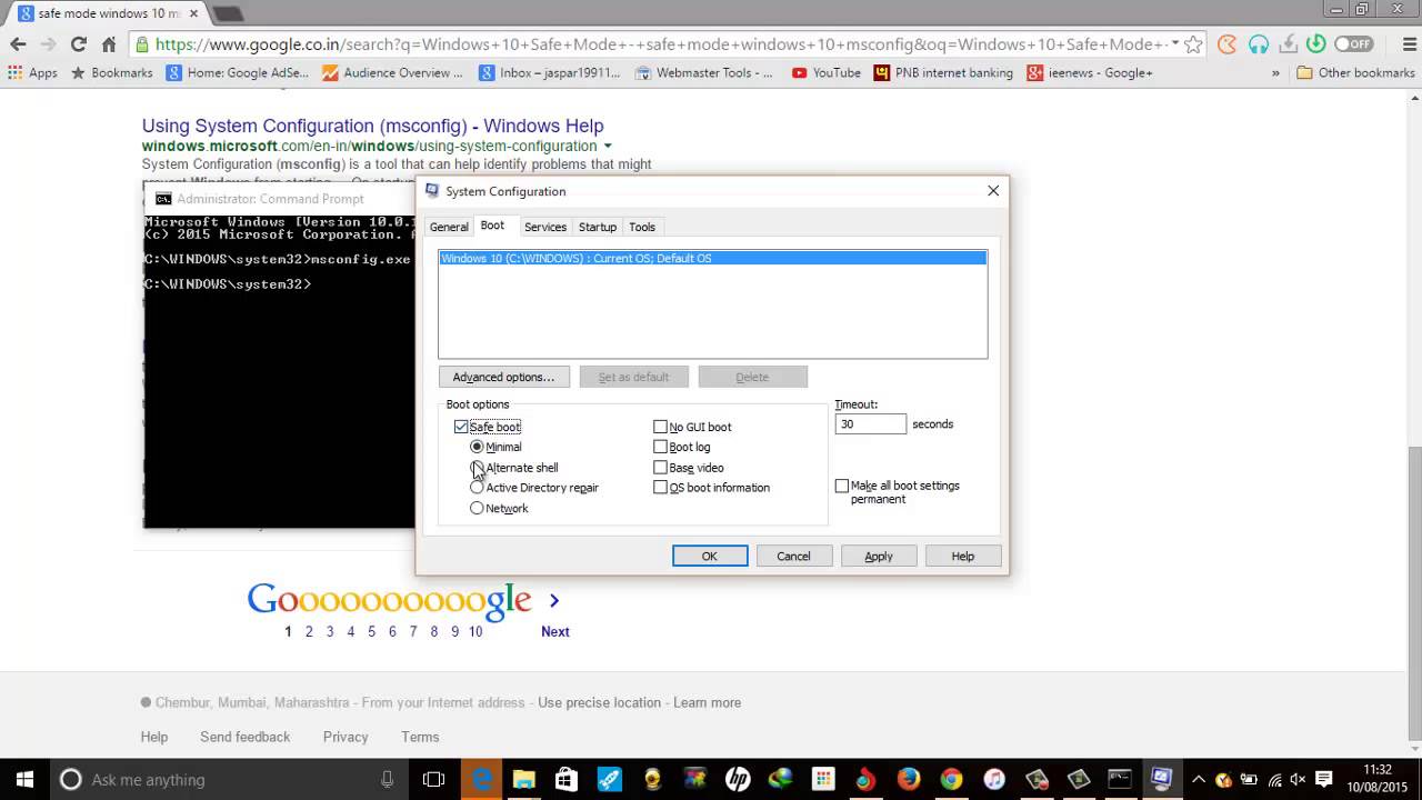 Msconfig