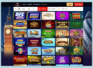 Great Britain Casino: £50 Bonus & 50 Free Spins for New Players